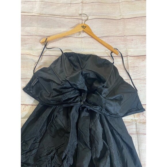 BCBGMaxazria Women's 100% Silk Sleeveless Bubble Dress - 6 - Picture 11 of 13